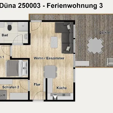 Duena 3 Апартаменты